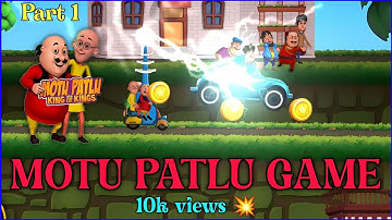 || Part 1 || Motu Patlu Speed Racing | Motu Patlu in the Game of Zones #1 | #MotuPatlu #VootKid