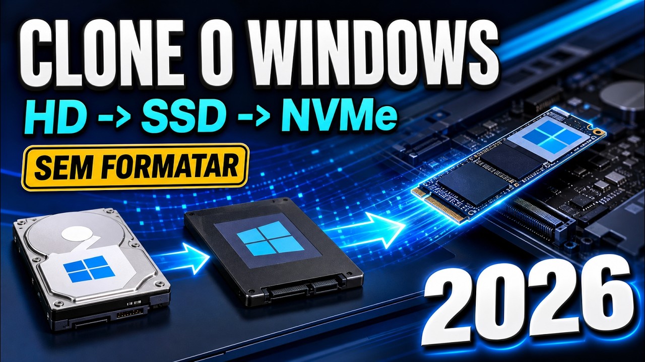 Como trocar o Windows de HD ou SSD sem precisar formatar em poucos cliques