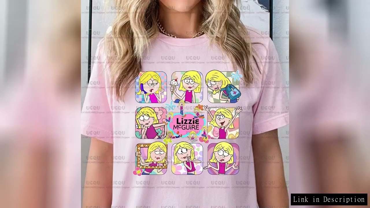 Comfort Colors Disney Lizzie Mcguire T Shirt Madrigal Family On Ice Girls Women Tee Gift Princess El