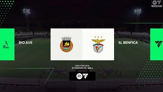 RIO AVE VS BENFICA LIGA BETCLIC 2023 2024