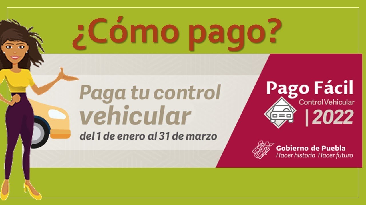 PAGO VEHICULAR Y TENENCIA PUEBLA 2022 YouTube