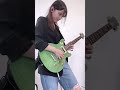 【Europe/The Final Countdown】guitar solo cover #shorts