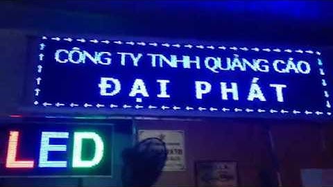 Led matrix đẹp