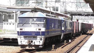 EF210-309＋348＋コキ 3091レ 枇杷島駅通過