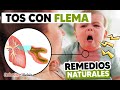 ¿Cómo ELIMINAR la TOS con FLEMA en BEBÉS? 🍋🧒🏻 (7 Remedios Caseros)