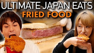 Ultimate Japan Eats: Fried Food | Add These To Your Japan Bucket List! 4K