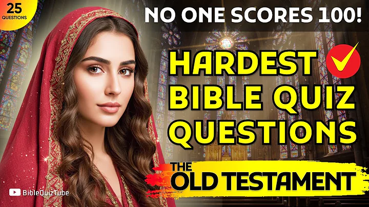 THE OLD TESTAMENT BIBLE QUIZ - 25 QUESTIONS & ANSWERS To Test Your Bible Knowledge | Bible Quiz Tube