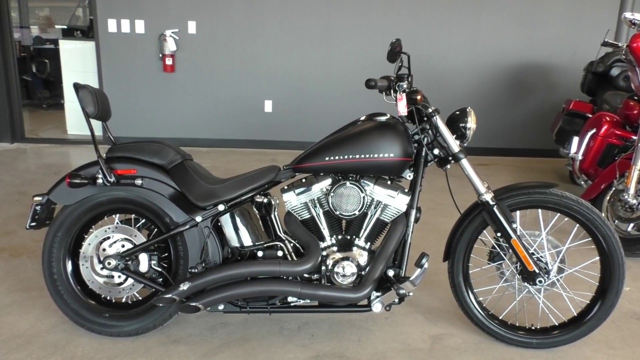 049184 2013 Harley  Davidson  Softail  Blackline FXS Used 