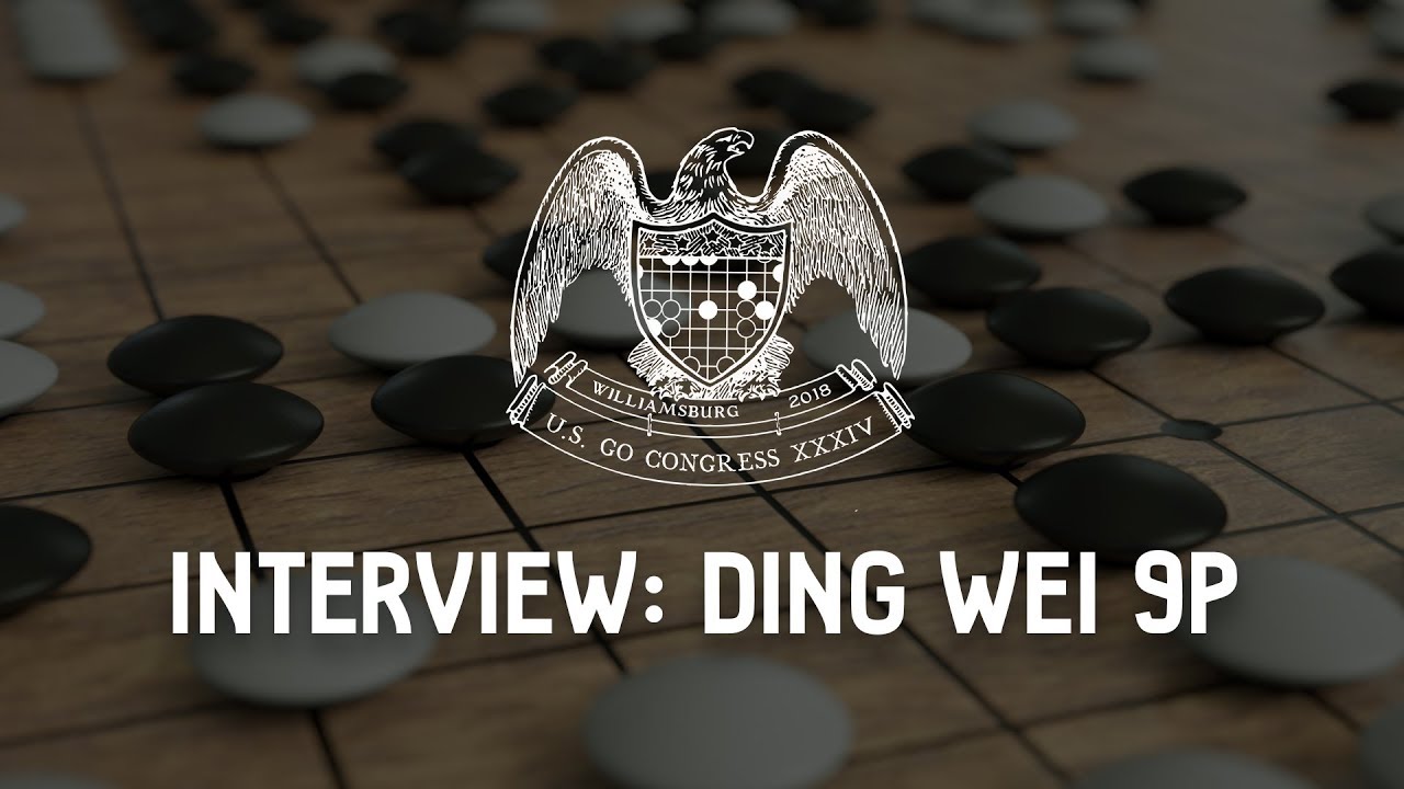 9pm eastern time Interview: Ding Wei, Chinese 9-dan Professional