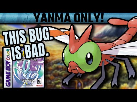 Only Yanma - Pokémon Crystal Challenge - I&rsquo;m scared...