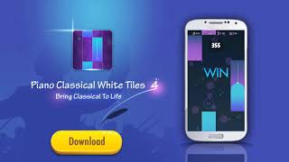 Piano Classical White Tiles 4 - Gameplay Trailer screenshot 2