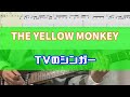 【TAB譜】TVのシンガー THE YELLOW MONKEY