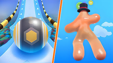 Action Balls Gyrosphere Race | Blob Runner 3D - All Level Gameplay Android,iOS - APK NEW GAME UPDATE