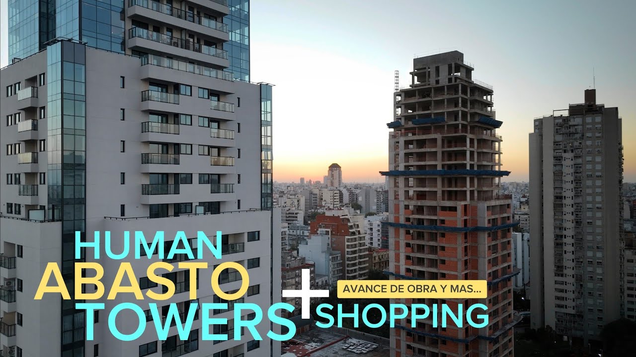 Torres Human Abasto y shopping en Balvanera - Buenos Aires - Enero 2026