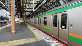 湘南新宿ラインE231系1000番台K19S15 武蔵小杉駅発車