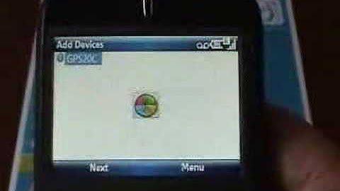 Setting up a bluetooth GPS on Windows Mobile 6