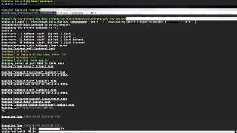 CleverStack Screencast