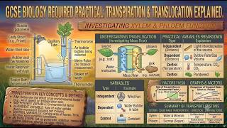 Transpiration & Translocation Explained | GCSE Biology Revision