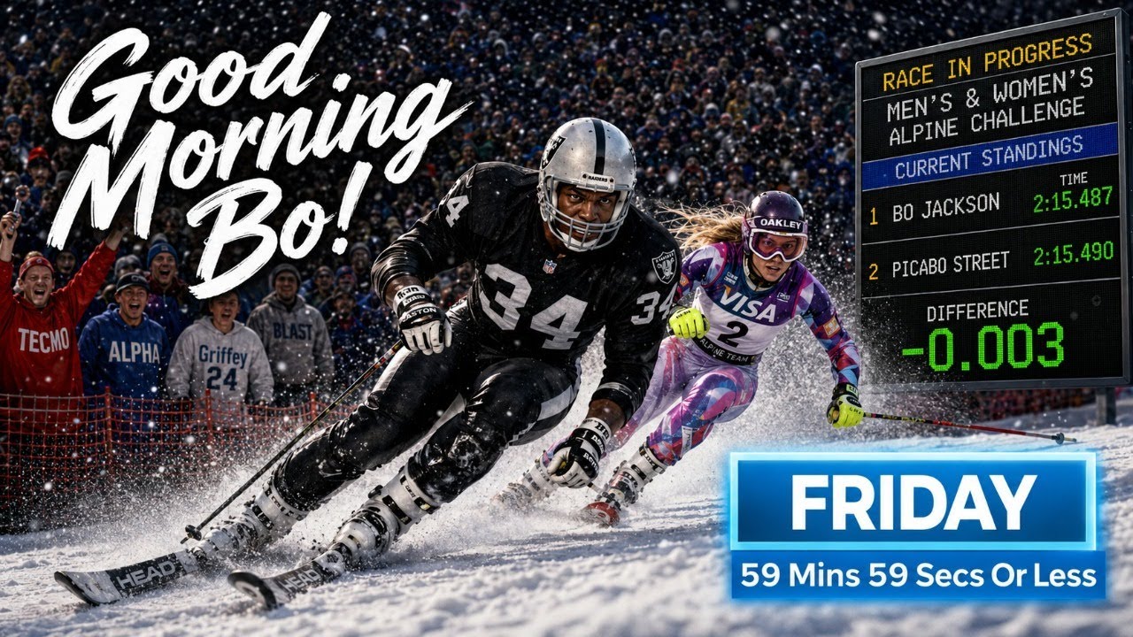 Bo Jackson Battle Arena Friday Show | Good Morning Bo! 59 Minute Edition 📱