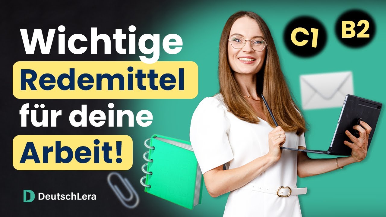 Goethe B1 | MEINUNG ÄUßERN | REDEMITTEL | mündliche und schriftliche Prüfung B1 2024