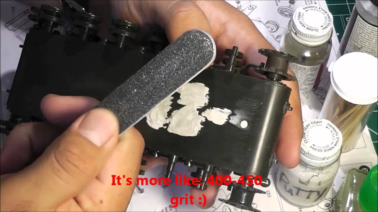 FineScale Modeler: How to fill gaps and seams with putty on plastic scale  models 