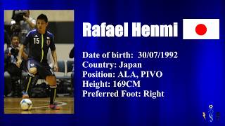 Rafeal Henmi 逸見 勝利 (Japan)  futsal | skills, goals