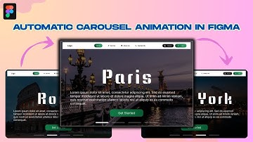 Automatic Carousel Animation in Figma | Smooth UI Slider Tutorial