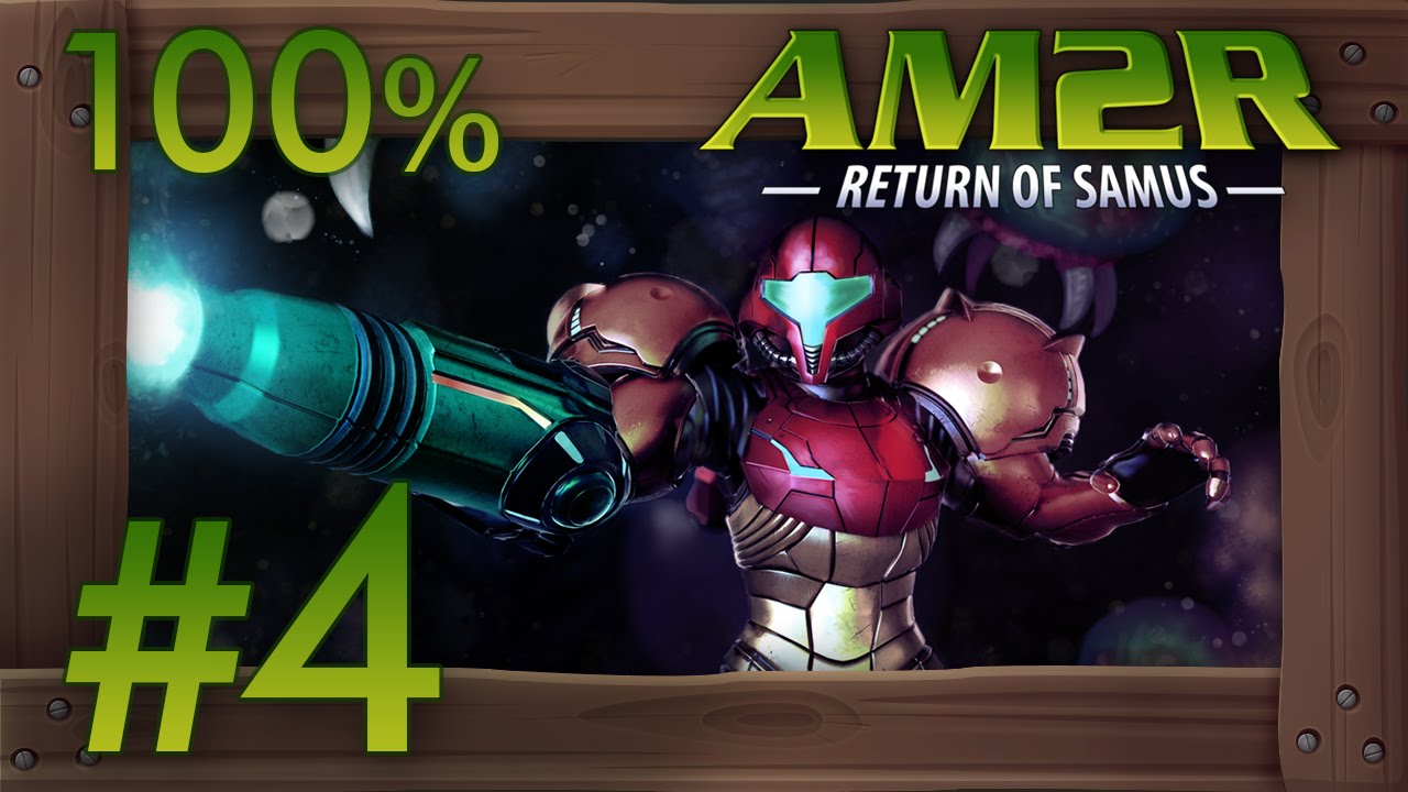 AM2R: Another Metroid 2 Remake 100% Walkthrough Part 4 | Research Team & Mining Facility super mario bros u deluxe