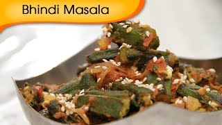 Easy Bhindi Masala Y Okra Lunchdinner Sabzi Recipe Vegetarian Recipe Ruchi Bharani