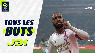 Tous les buts de la 31ème journée - Ligue 1 Uber Eats / 2023-2024
