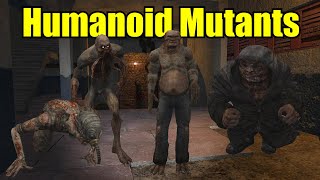 S.T.A.L.K.E.R.: ALL Monsters & Creatures Explained #2  Humanoid Mutants