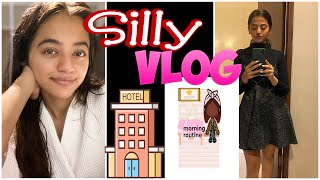 SiLly 🤪( Silly   Helly ) Vlogs | Hotel Room Routine | Indonesia |