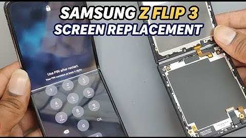Samsung Flip 3 Screen Replacement - Phone Restore Mumbai