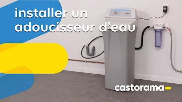 Comment remplir un adoucisseur d'eau ?