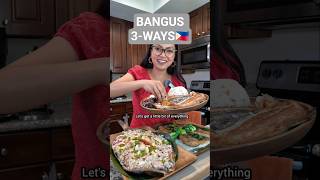 BANGUS 3-WAYS #filipinofood #filipino #food