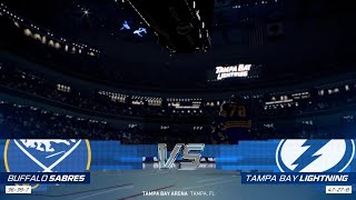 NHL 25/26 Sabres VS Lightning Full Game #nhl #hockey #lightning #sabres #playoffs #icehockey #nhl26 