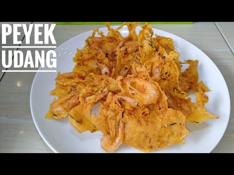 Resep udang tepung krispy simpel enak. 