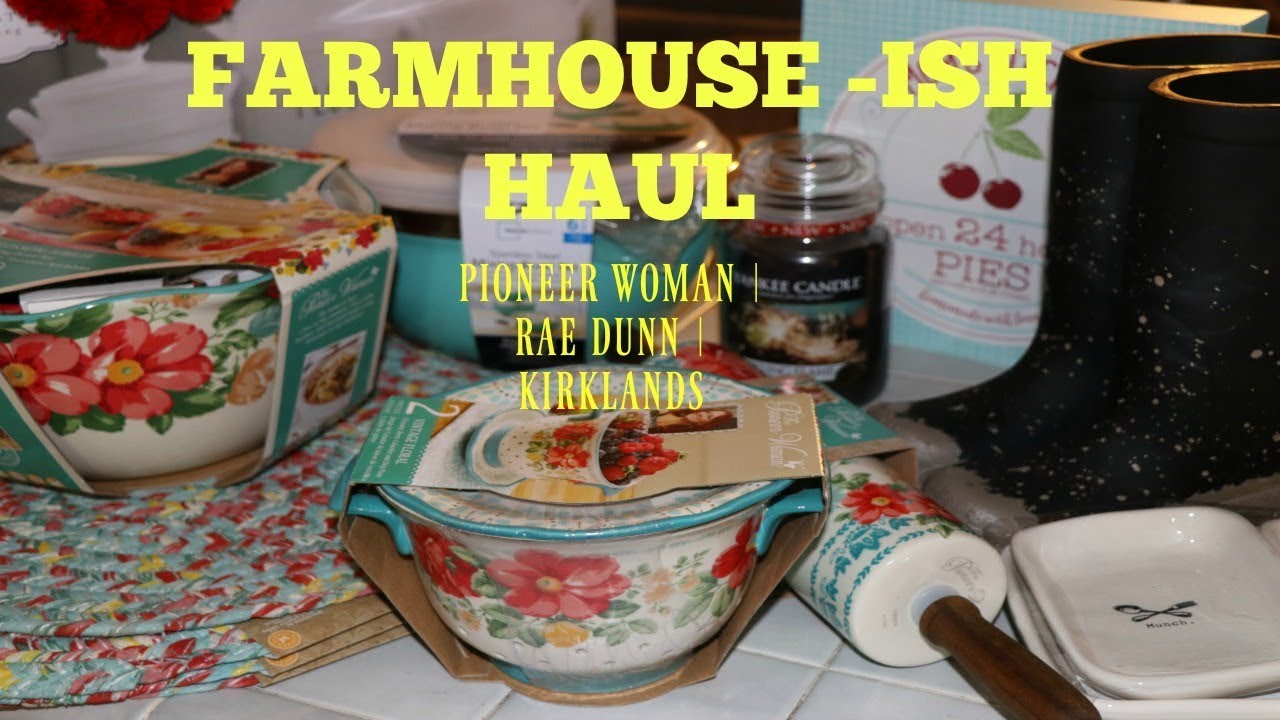 NEW PIONEER WOMAN HAUL! NEW PASTA BOWLS SET, BAKER SET, MUFFIN PAN, COOKIE  SCOOP, PLUSH THROW + MORE 