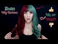 Shein Wig Review | Red &amp; Green split Wig | HONEST Cheap Wig Review