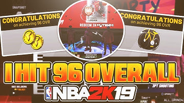 FIRST SHOT CREATOR SHARP TO HIT 96 OVERALL IN NBA 2K19...2K REALLY GIVE ME THIS YOU WANT BELIEVE!