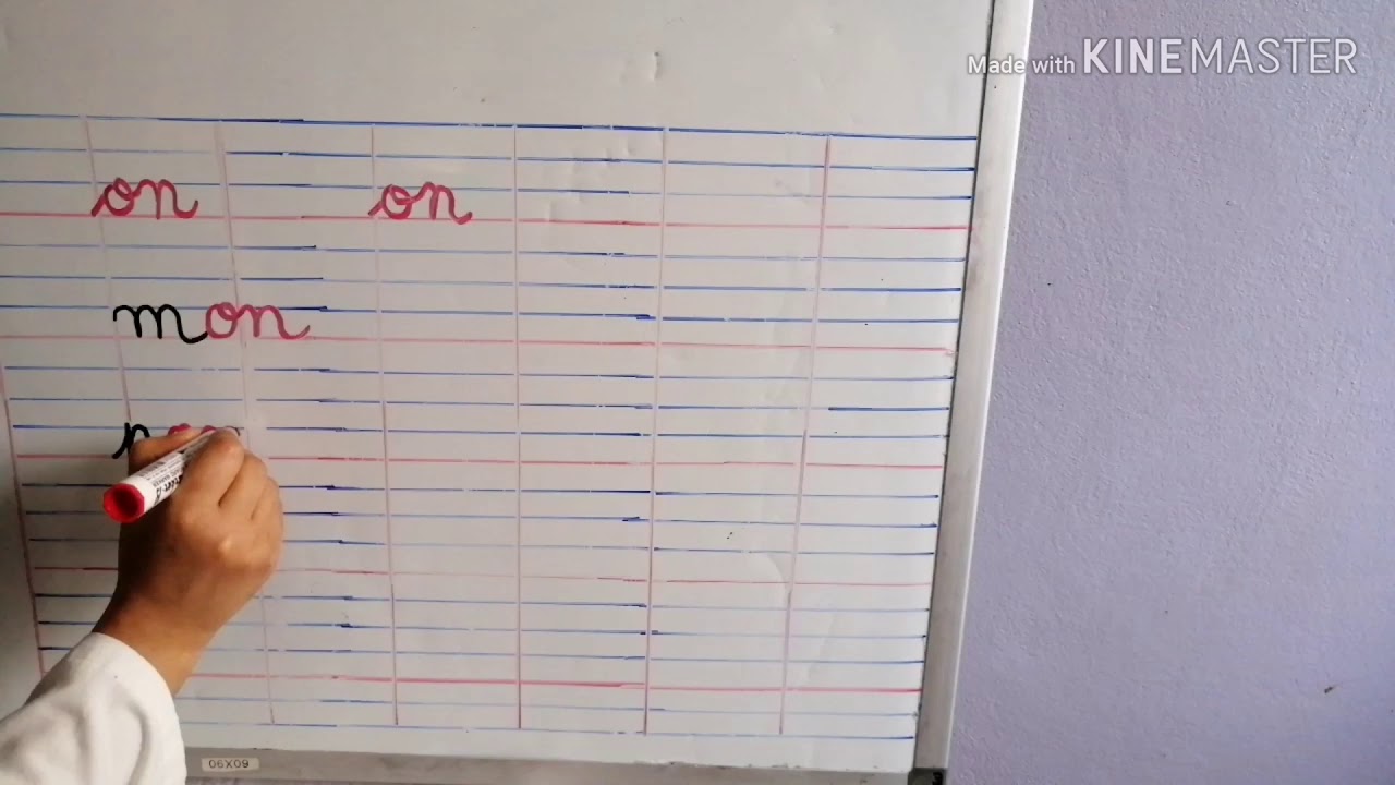 Écriture le son : on