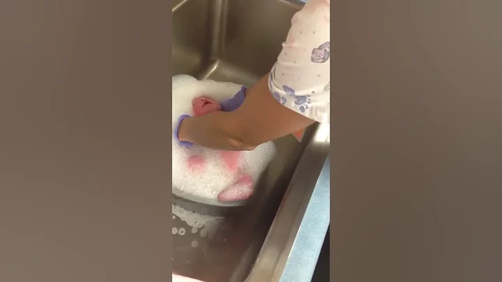Aubree Ann Helton First bath