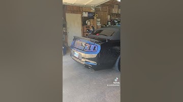 cold start 14 mustang vert 3.7 xpip, muffler delete