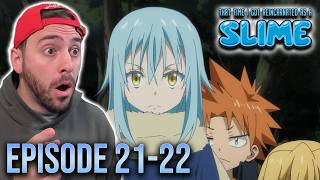 That Time I Got Reincarnated As A Slime | Episode 21-22 Reaction