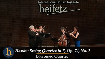 Haydn: String Quartet in F Major, Op. 74, No.2 | Borromeo Quartet