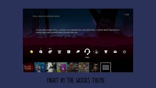 Night in the Wood  PS4 Theme