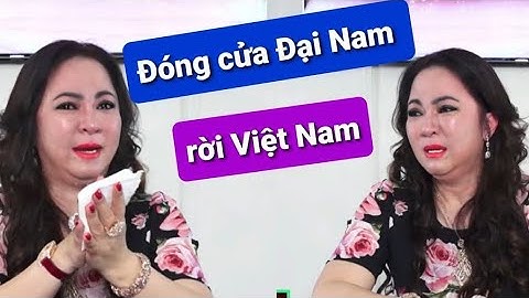 Bà Nguyễn Phương Hằng khóc nức nở trên livestream, muốn sang nước ngoài sống