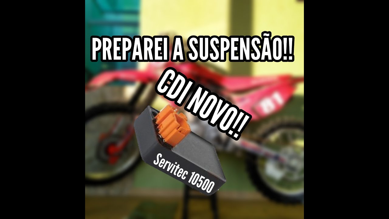 CDI SERVITEC 10.500 CRF 230 e SUSPENSÃO PREPARADA