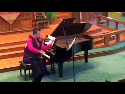 Andrew Sords plays "Tzigane" (Ravel) - excerpt