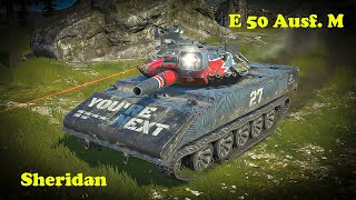 XM551 Sheridan ● E 50 Ausf. M - WoT Blitz UZ Gaming